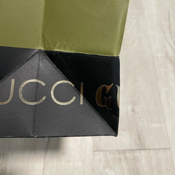 Gucci 100 Years Anniversary Special Edition Empty Paper Bag 13.50”x 10” x 5” - Picture 9 of 15